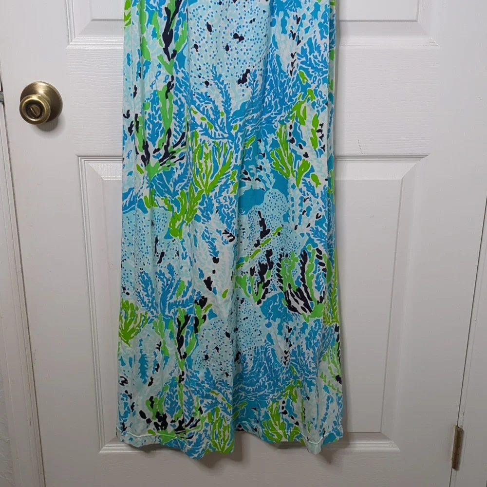 Lilly Pulitzer marlisa strapless maxi dress in let's cha cha - Picture 3 of 7